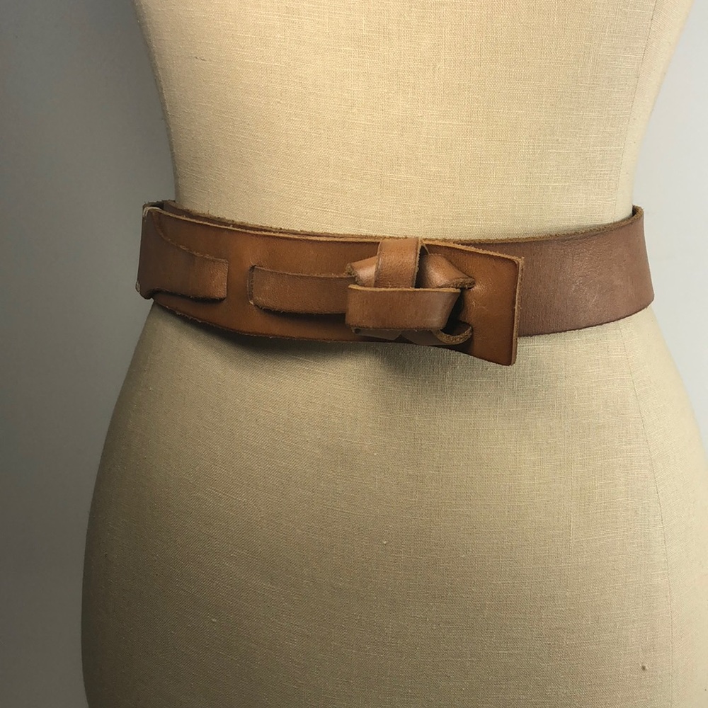 LOFT Genuine Leather xs/s Brown Leather BELT